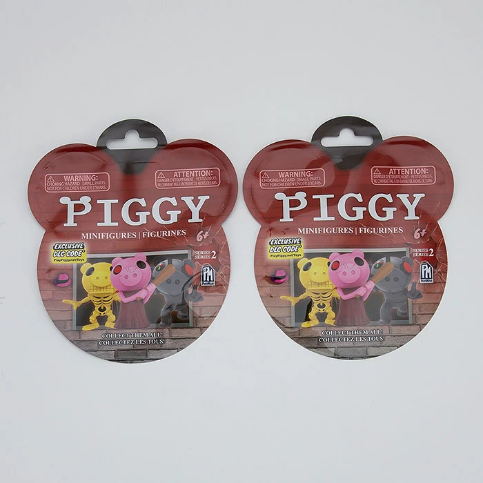 Custom-Shaped Plastic Packaging Bags for Toy Figurines