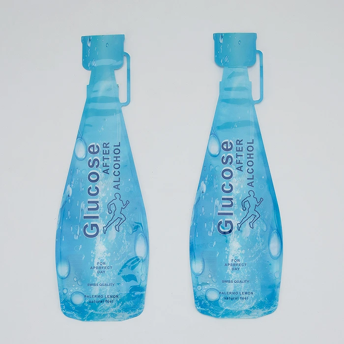 Products 13 Bottle Shape Pouch Manufacturer