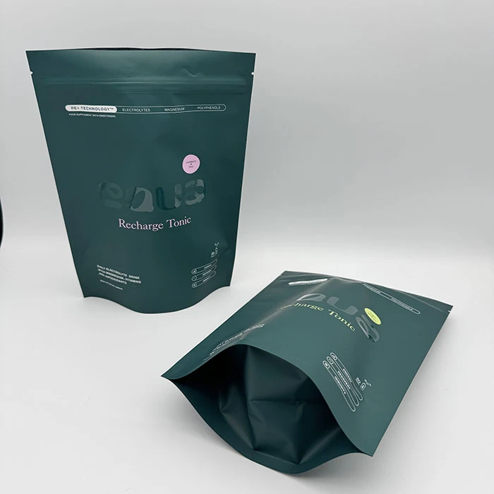 Energy Nutrition Powder Stand-up Zipper Bag