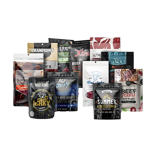 Products 2 Customizable Resealable Zip Lock Stand Pouch | PET Food Packaging Bag